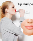 Silicone Lip Plumper Device Care Tool Sexy Bigger Lips Enlarger Labios Aumento Pump Natural Waterproof anti Power Battery Skin