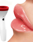 Silicone Lip Plumper Device Care Tool Sexy Bigger Lips Enlarger Labios Aumento Pump Natural Waterproof anti Power Battery Skin