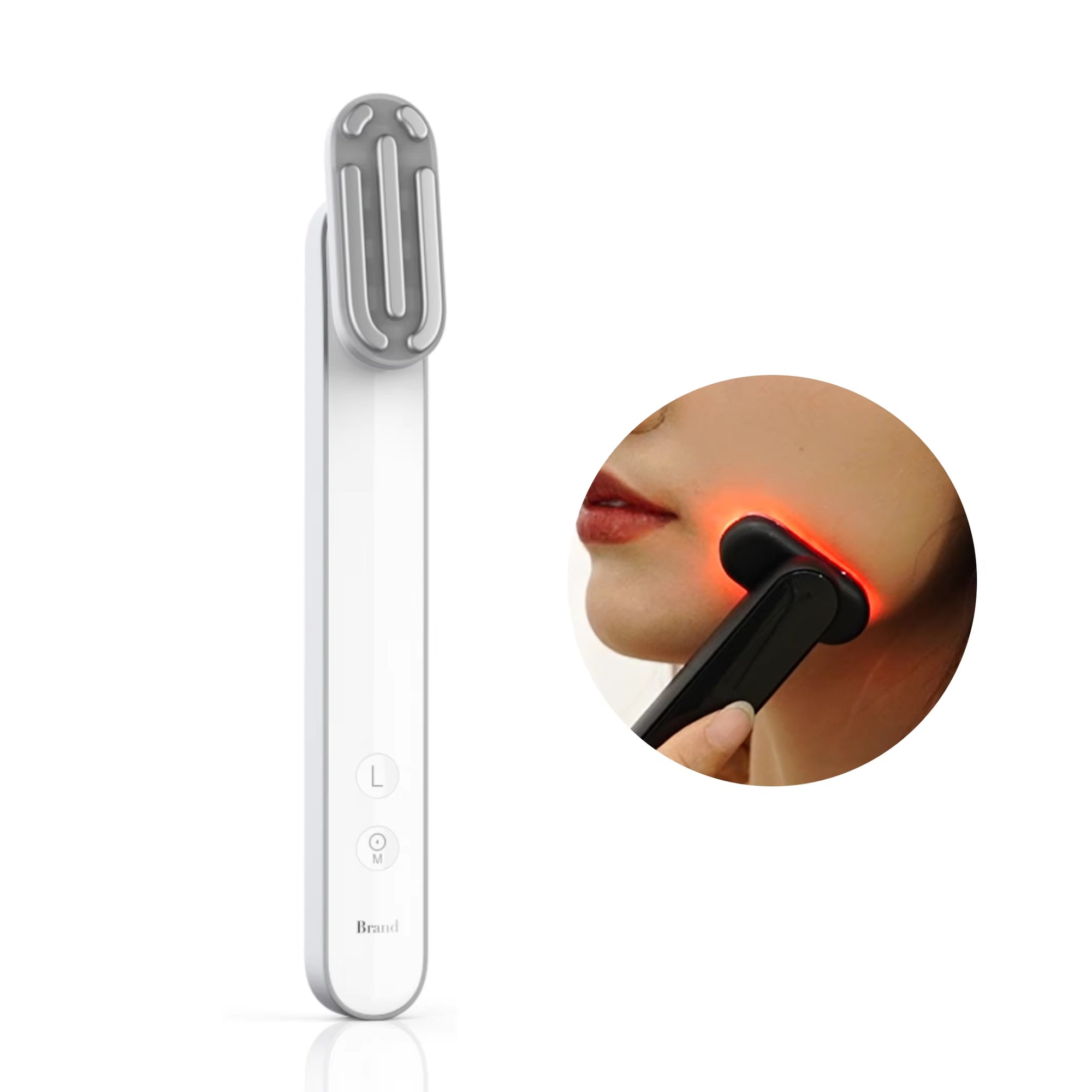 2024 New Best Sellers Beauty Device Microcorrent Eye Massage Equipment Led Red Light Eye Care Therapy Ems Massager