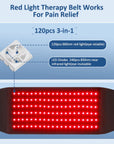 Wearable Wrap Infrared Therapy Body & Muscle Feet Knee Back Waist Paininfrared Light Large Pads Belt Red Light Therapy