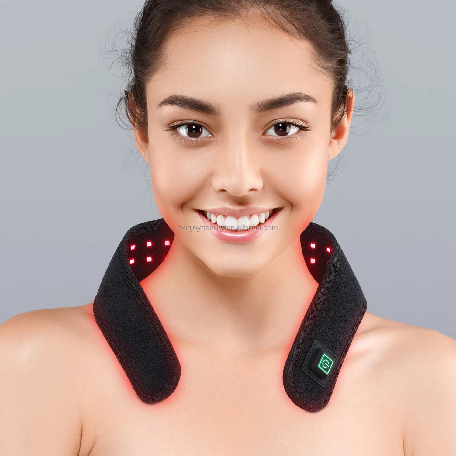 2024 New Arrivals EMF 0 Red Light Therapy Wrap near Infrared Light Therapy Belt Led Red Light Therapy Neck